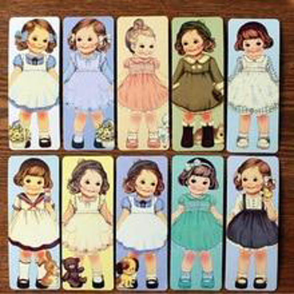  Зображення Закладка "Девочка-куколка" 